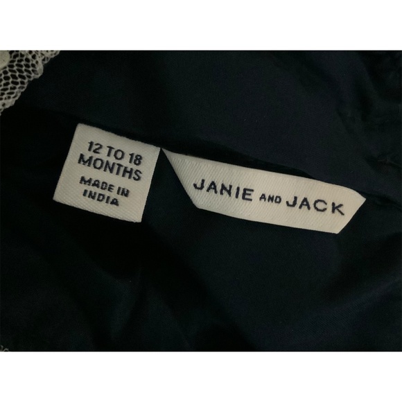 EUC JANIE and JACK HOLIDAY DRESS , 12 -18 MONTHS - Picture 5 of 5